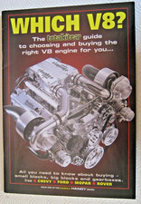 WHICH V8? TOTALKIT ENGINE GUIDE. CHEVY, FORD, MOPAR, ROVER.