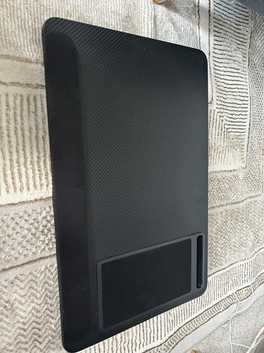 Laptop tray with - tray, cushion