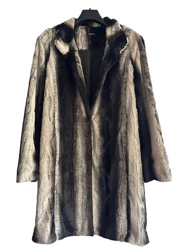 Roman textured faux fur - textured, coat