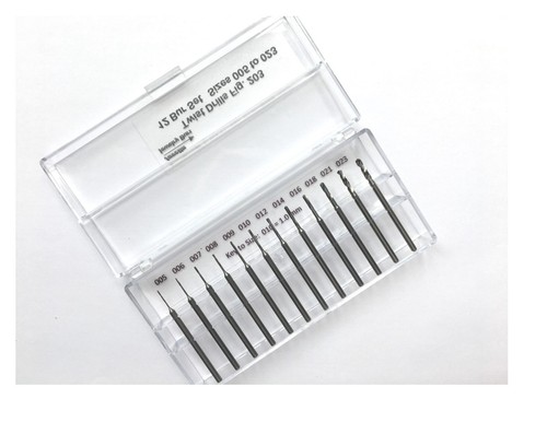 Jewelers twist drill - set,, 12