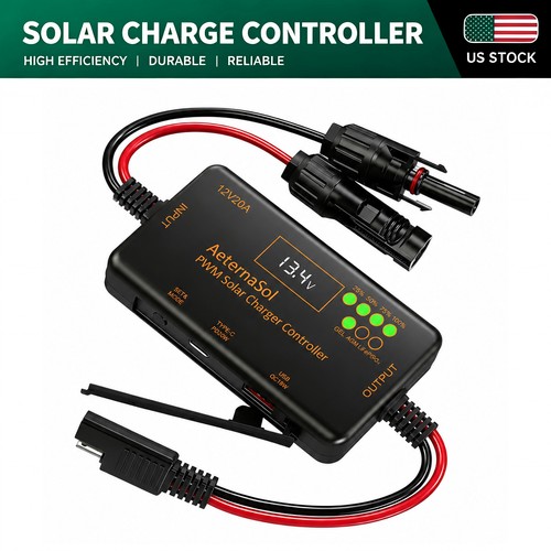 20a 12v pwm - solar, charge
