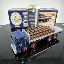 CORGI LEYLAND ERGOMATIC 8 WHEEL PLATFORM LORRY & CRATES GUINNESS 20902 1:50