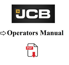JCB 525-58 525 527-58 527 530 535 67 Loadall Operator Manual 9801-7970 PDF USB