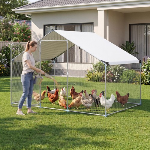 Large metal chicken coop 300 - large,