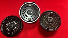 Leeda Dragonfly 100 Fly Fishing Reel.  2 Spare Spools.Dia 3 3/4 inch. Disc Drag.
