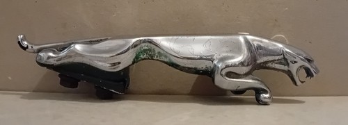 Vintage chromed leaping jaguar - vintage,