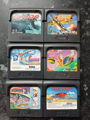Sega game gear carts - sega,