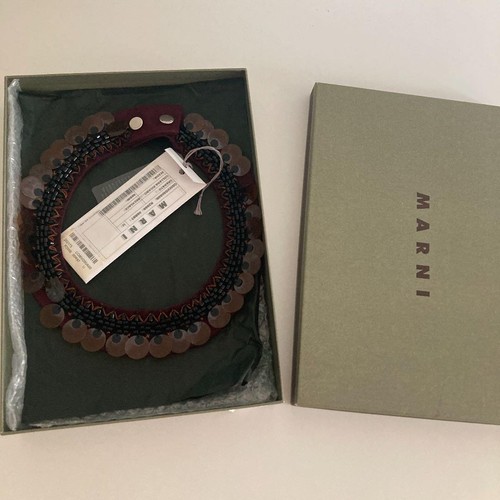 Marni necklace and - above, women