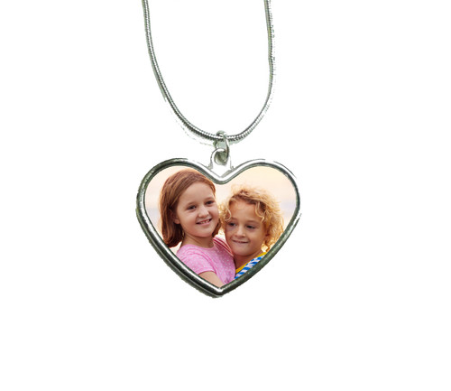 Personalised photo necklace - personalised,