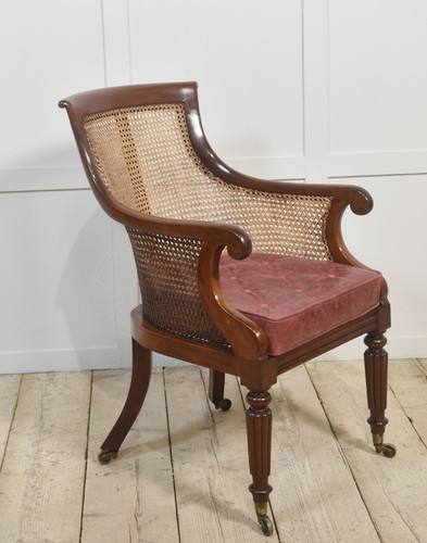 Regency mahogany bergere - regency,