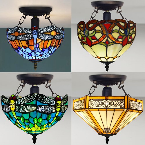 Mission tiffany style glass - tiffany,