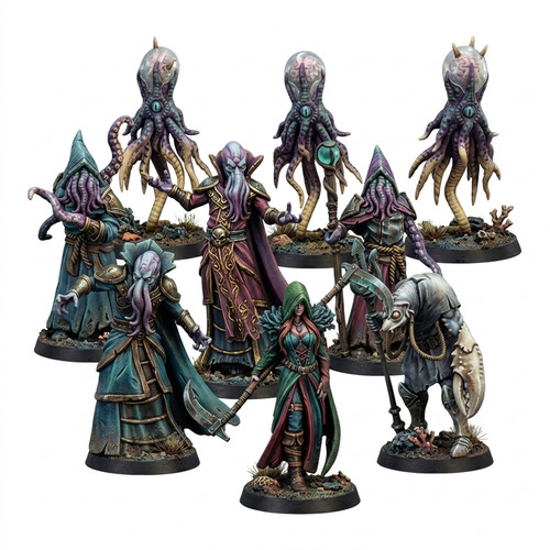 Cursed cultist miniatures - miniatures, |