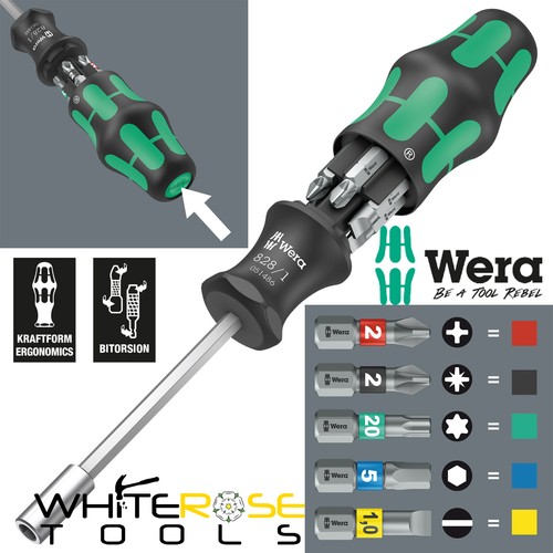 Wera screwdriver set bits - wera,