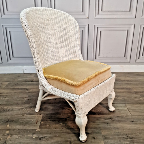 Vintage wicker nursing chair - vintage,