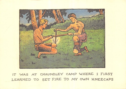 Glen baxter postcard - glen,