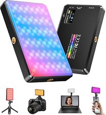 RGB video light, selfie light, 360° full color, 20 light effects, 2500K-9000K UK