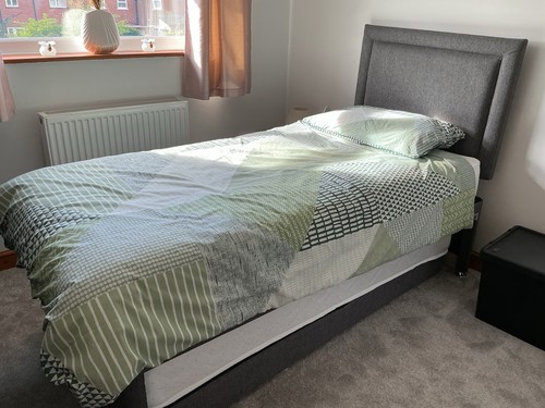 Single bed with mattress new - single,