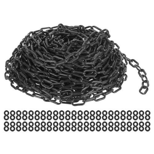 Plastic chain links 100 foot - plastic,