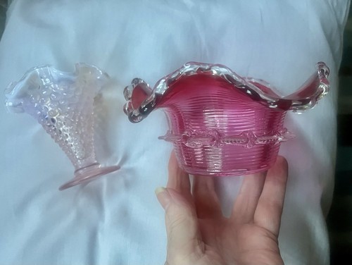 Pieces victorian glass - 2,
