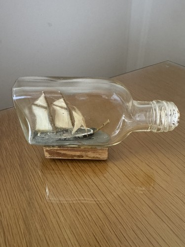 Small ship bottle - ship, a