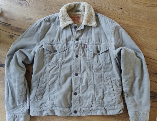 Levi corduroy sherpa trucker - levi's,