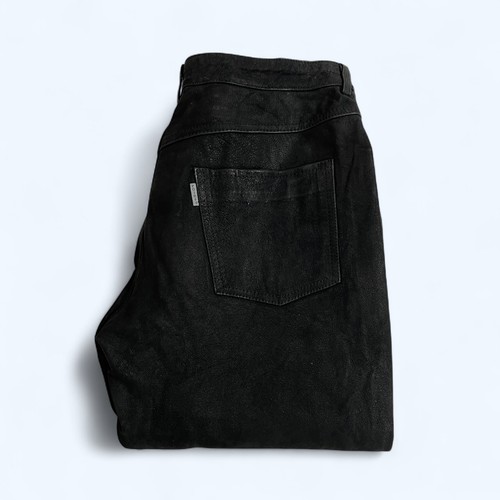Mens rugged pig - velour, black