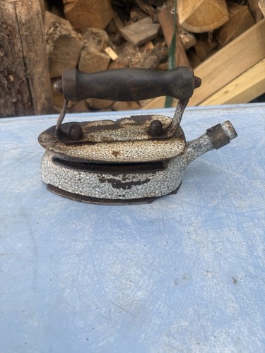 Antique enamel cast - cast, iron