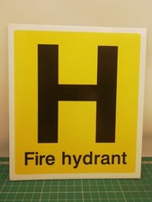 Fire Hydrant sign FEQ17 Water