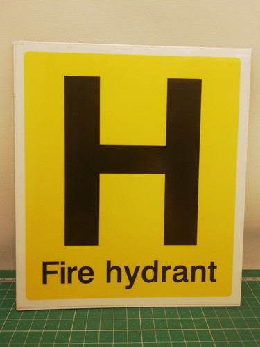Fire hydrant sign feq17 - feq17, water