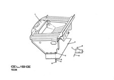 Lotus Elise Exige S1 S2 Stainless Steel Front Under Tray Bolts + Clips + Washers