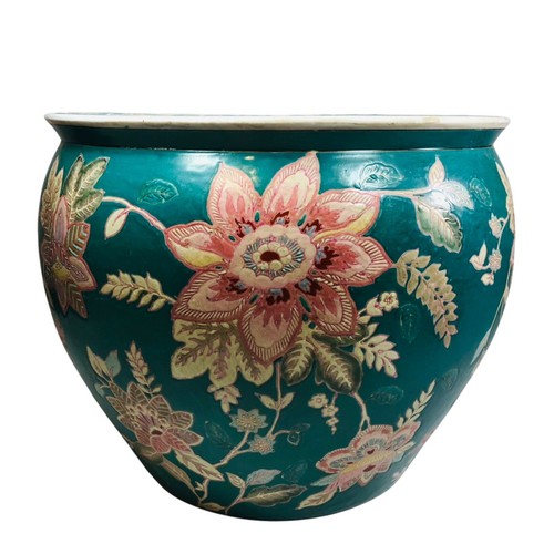 Asian green multi floral and - multi,