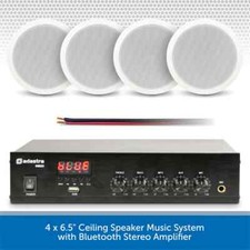 4 x Ceiling Speaker Stereo