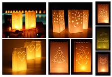 10 Luminary Paper Candle Bag