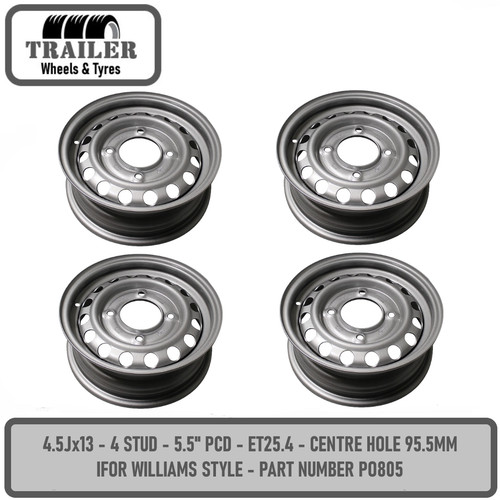 5jx13 trailer inch wheel - 4.5jx13,