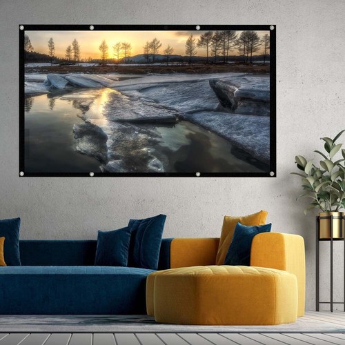 150 inch portable - 150'', home