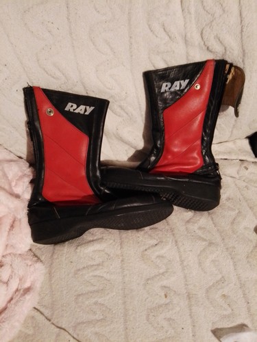 Vintage ray racing leather - ray,