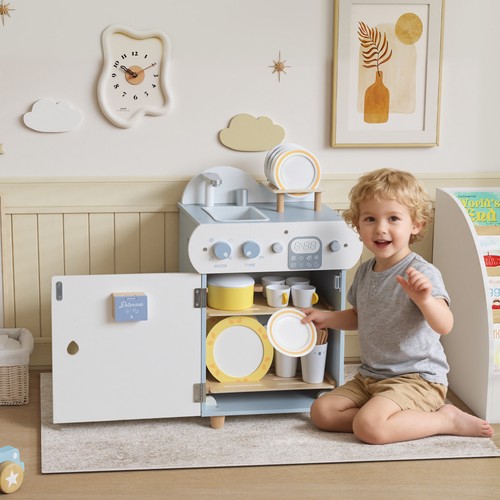 Wooden dishwasher playset - wooden,