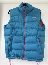 Ladies North Face Teal 700 Nuptse Gilet- Immaculate Condition- Size XL