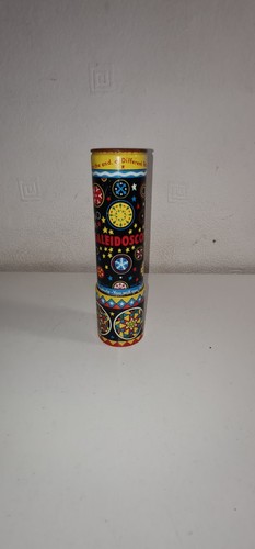 Vintage tinplate kaleidoscope - tinplate,