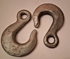 2 Grab Hooks 1/2” Stamped D