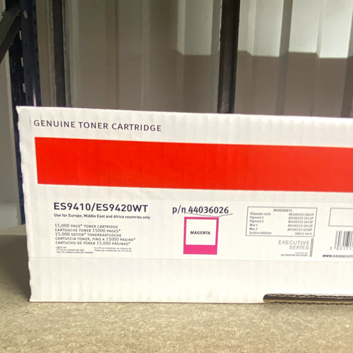 Genuine oki 44036026 magenta - genuine,