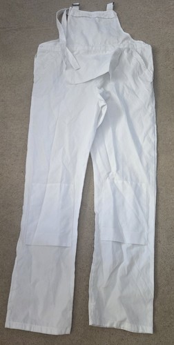 White painters bib - white,