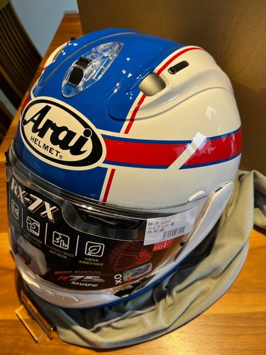 Arai full face helmet 7x - full, rx-7x