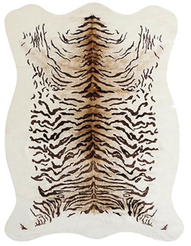 Scale white tiger skin - 1:6,