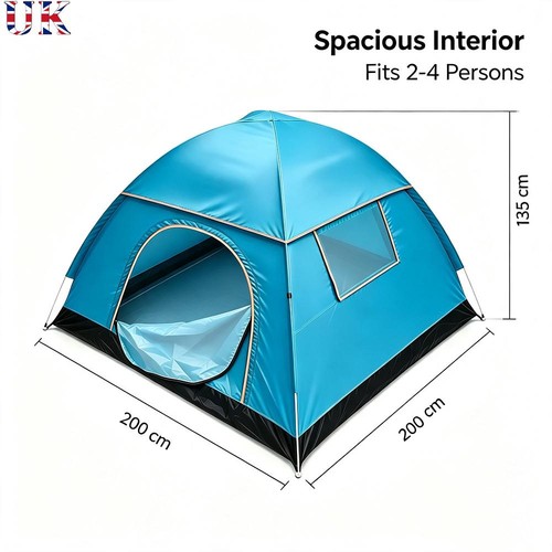 Automatic pop tent for 4 - automatic, 3-4