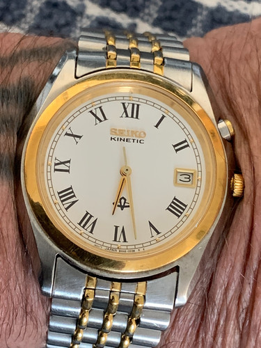 Men seiko kinetic watch - seiko,