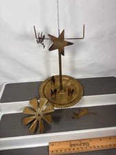 Vintage brass candle - vintage, 3-candle