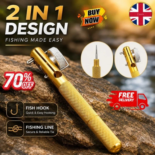Gold hook tying - hook, tyer