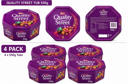 Quality street chocolate tubs - quality,