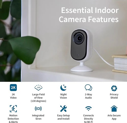 Arlo essential indoor 2nd - essential, gen